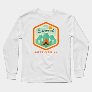 Brevard North Carolina NC Tourist Souvenir Long Sleeve T-Shirt